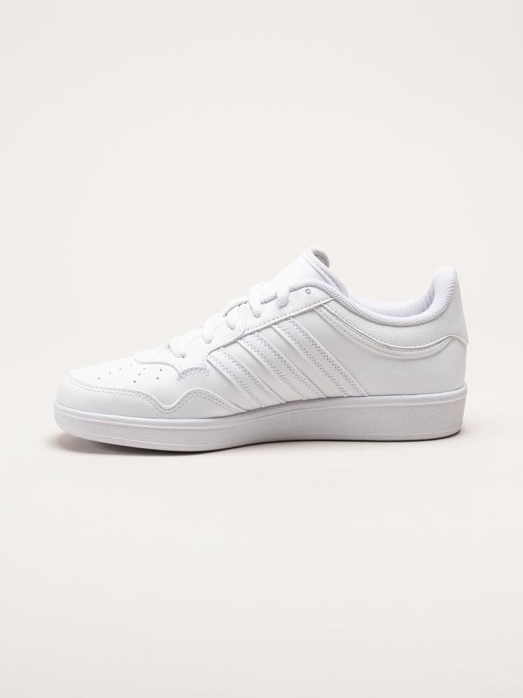 Adidas - Hoops 4.0 W - Vita sneakers i skinnimitation