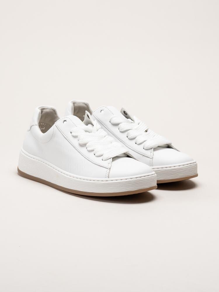 Gabor - Vita sneakers i skinn