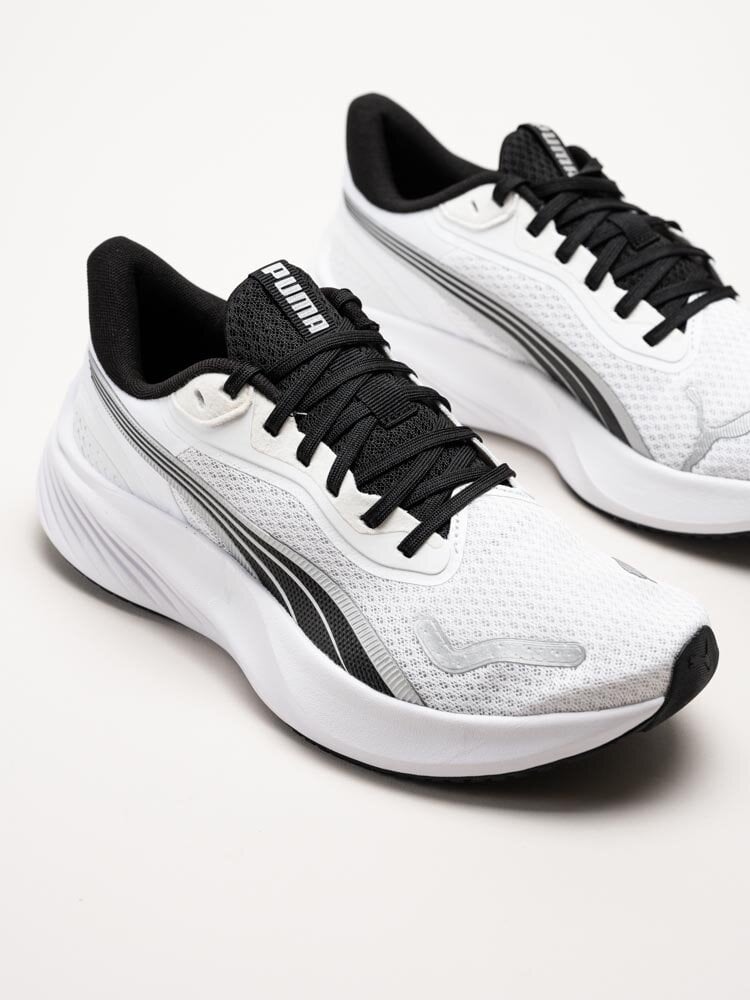 Puma - Pounce Lite - Vita löparskor i textil