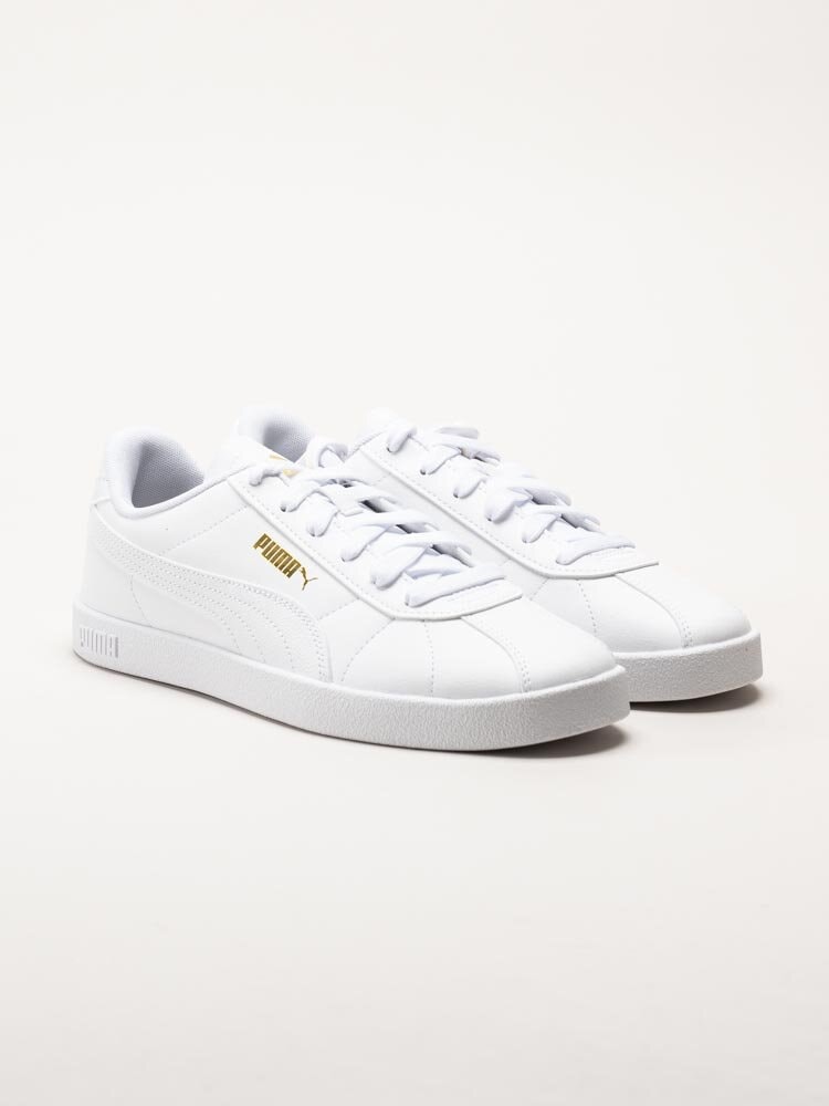 Puma - Club II SL - Vita sneakers i skinnimitation