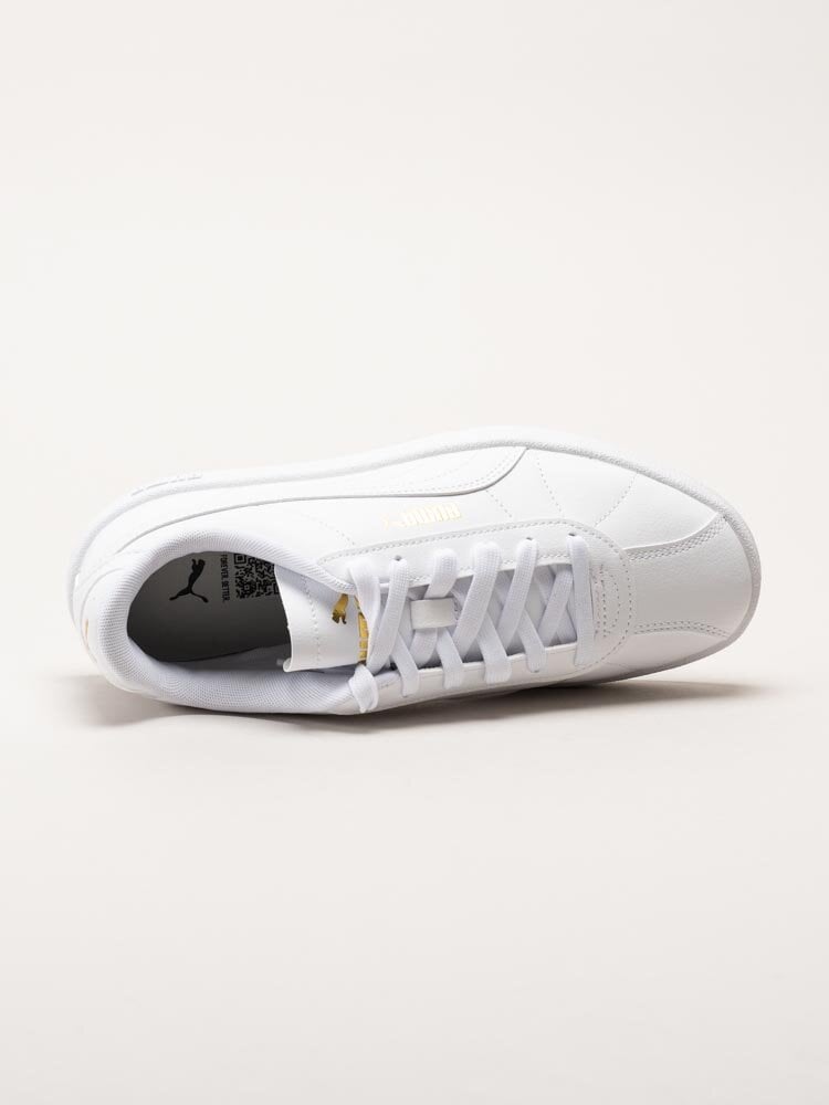 Puma - Club II SL - Vita sneakers i skinnimitation