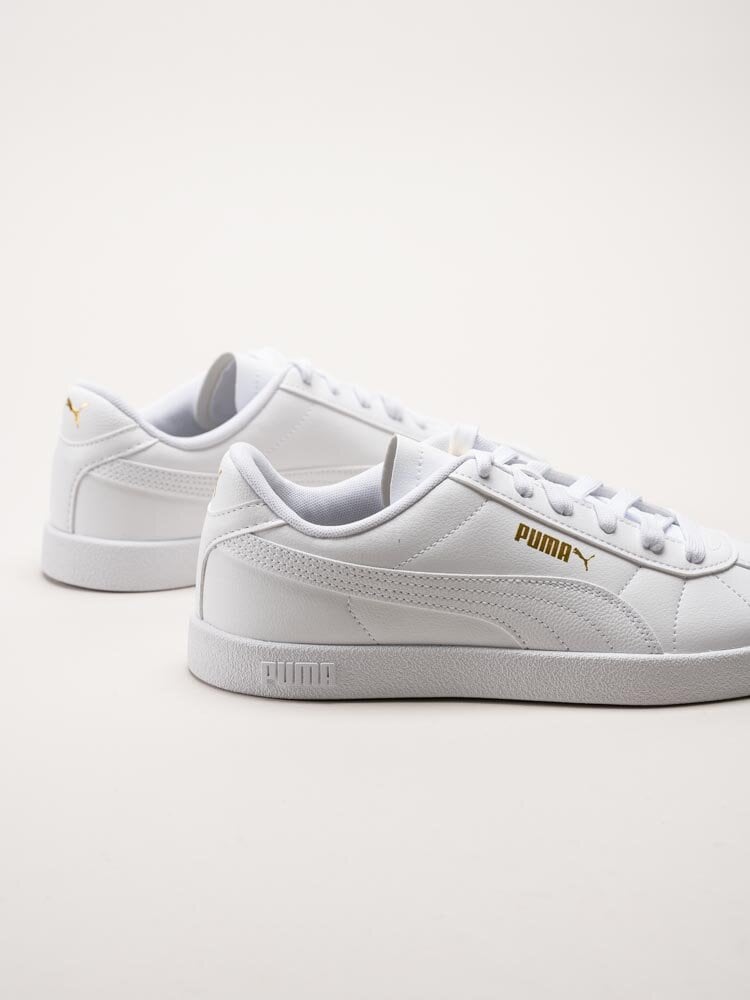 Puma - Club II SL - Vita sneakers i skinnimitation