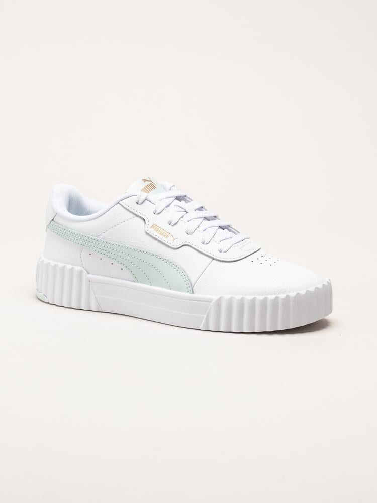 Puma - Carina 3.0 - Vita sneakers i skinnimitation