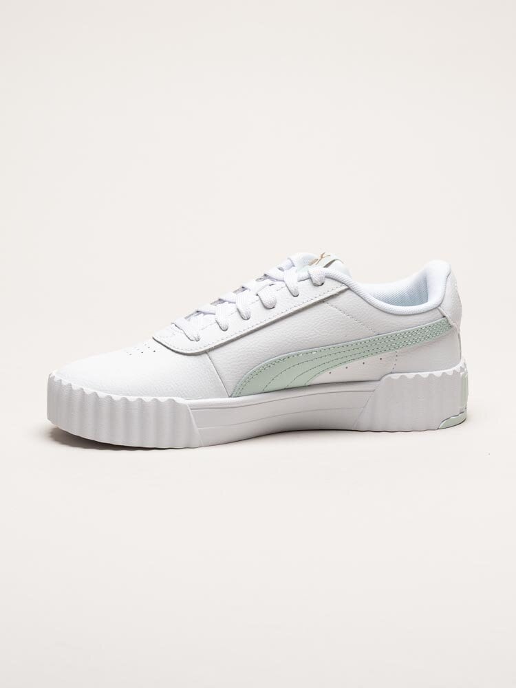 Puma - Carina 3.0 - Vita sneakers i skinnimitation