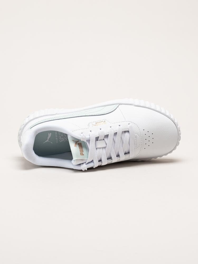 Puma - Carina 3.0 - Vita sneakers i skinnimitation