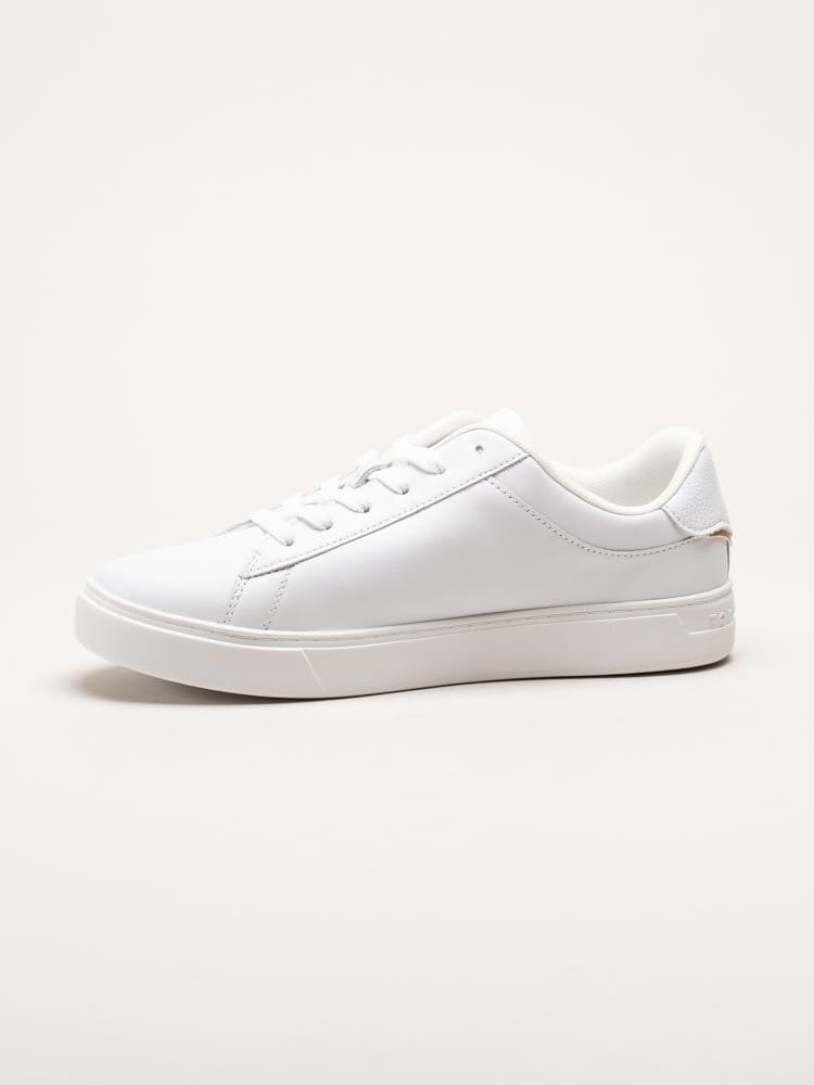 Tommy Hilfiger - Essential Court Sneaker - Vita sneakers i skinn