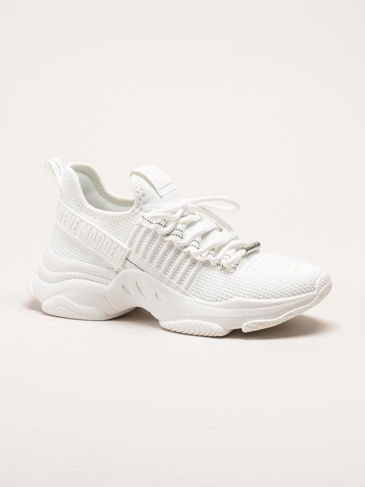 Steve Madden - Mac-E - Vita chunky sneakers i textil