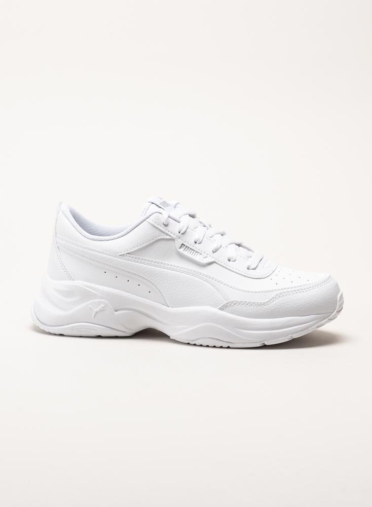 Puma - Cilia Mode - Vita chunky sneakers i skinnimitation