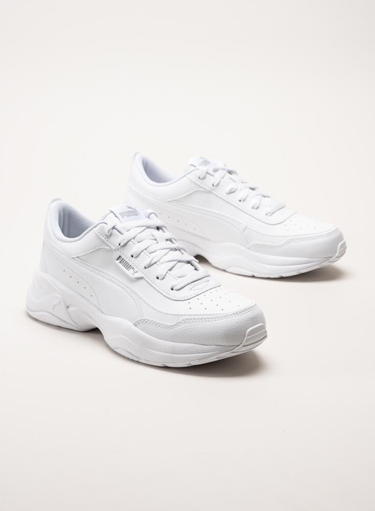 Puma - Cilia Mode - Vita chunky sneakers i skinnimitation