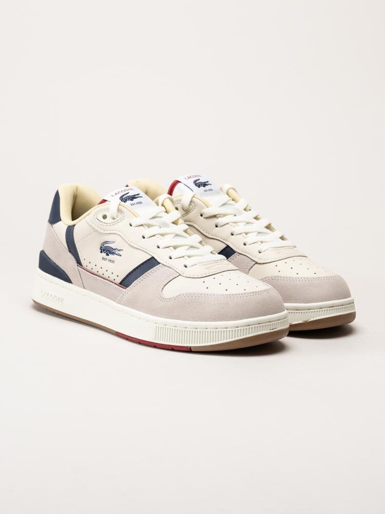 Lacoste - T-Clip Set - Beige multifärgade sneakers