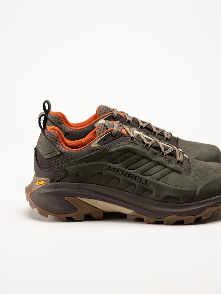 Merrell - Moab Speed 2 Leather WP - Olivgröna hikingsskor