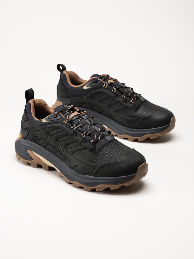 Merrell - Moab Speed 2 Leather WP - Svarta hikingsskor