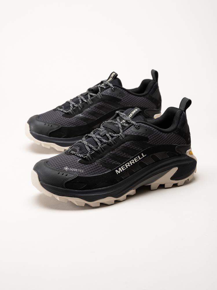 Merrell - Moab Speed 2 GTX - Svarta hikingskor med Gore-Tex