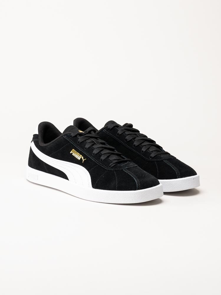 Puma - Club II - Svarta retro sneakers i  mocka