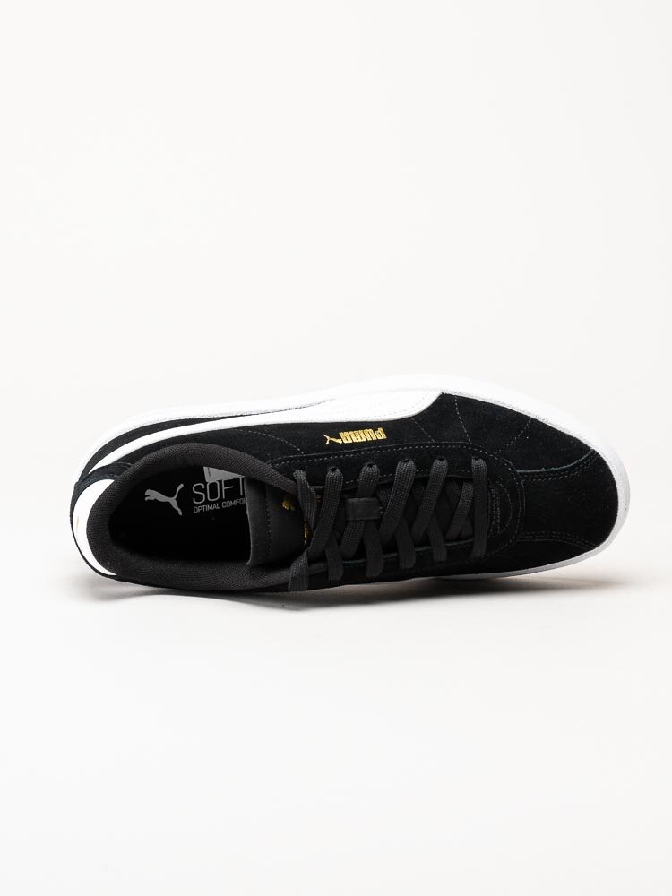 Puma - Club II - Svarta retro sneakers i  mocka