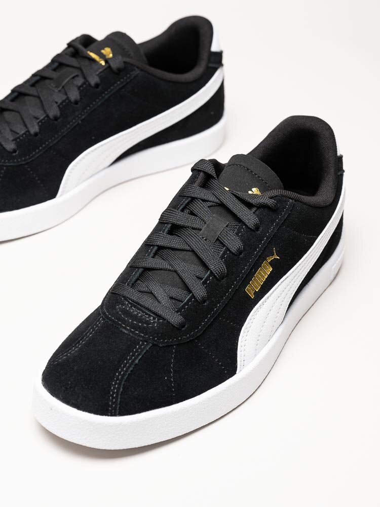 Puma - Club II - Svarta retro sneakers i  mocka