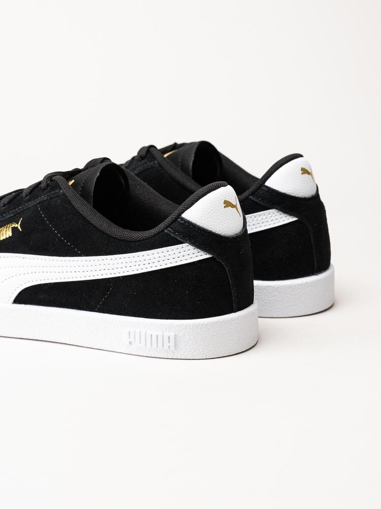 Puma - Club II - Svarta retro sneakers i  mocka