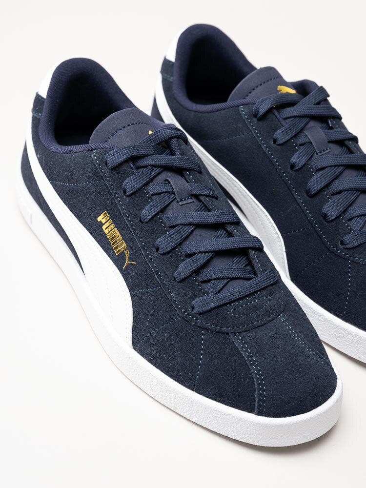 Puma - Club II - Mörkblå retro sneakers i  mocka