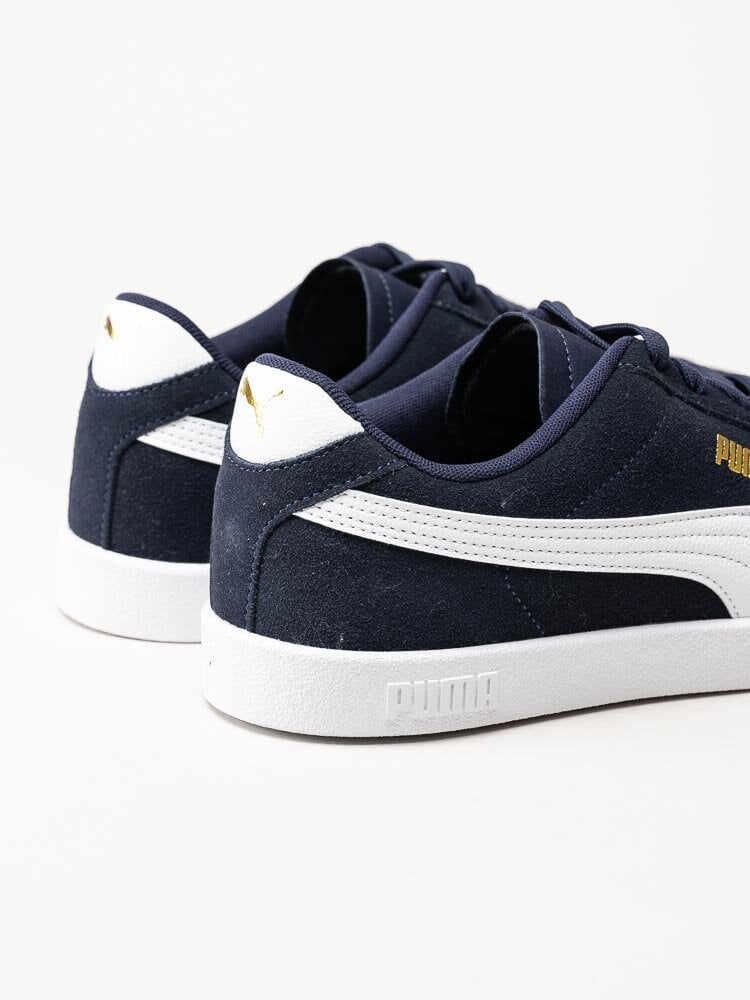 Puma - Club II - Mörkblå retro sneakers i  mocka