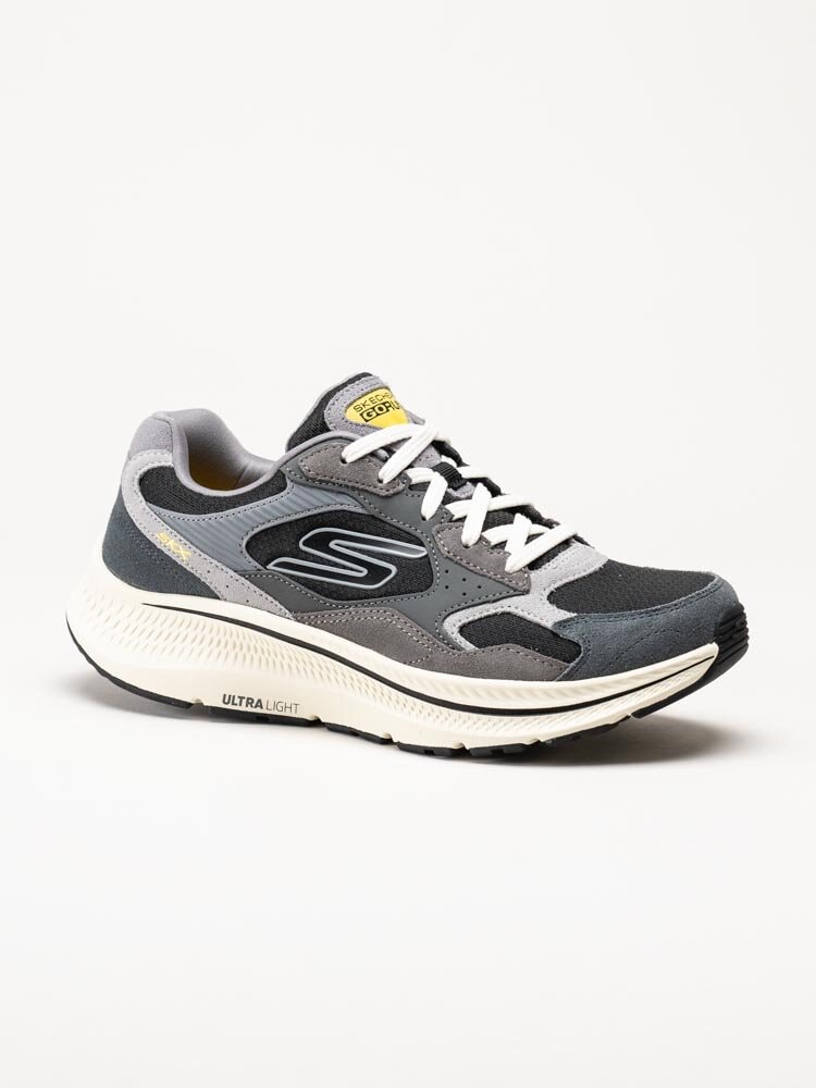 Skechers - Go Run Consistent 2.0 - Grå sneakers i mocka