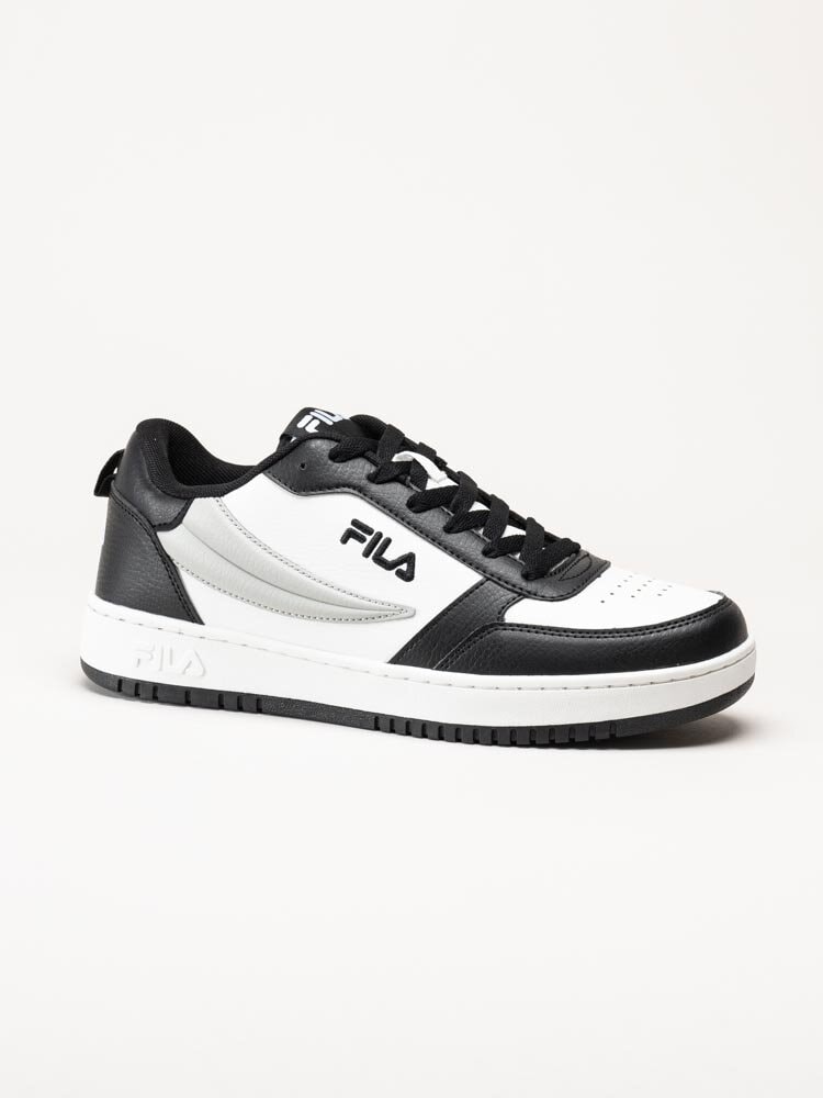 FILA - Rega NF - Svart-vita sneakers i skinnimitation