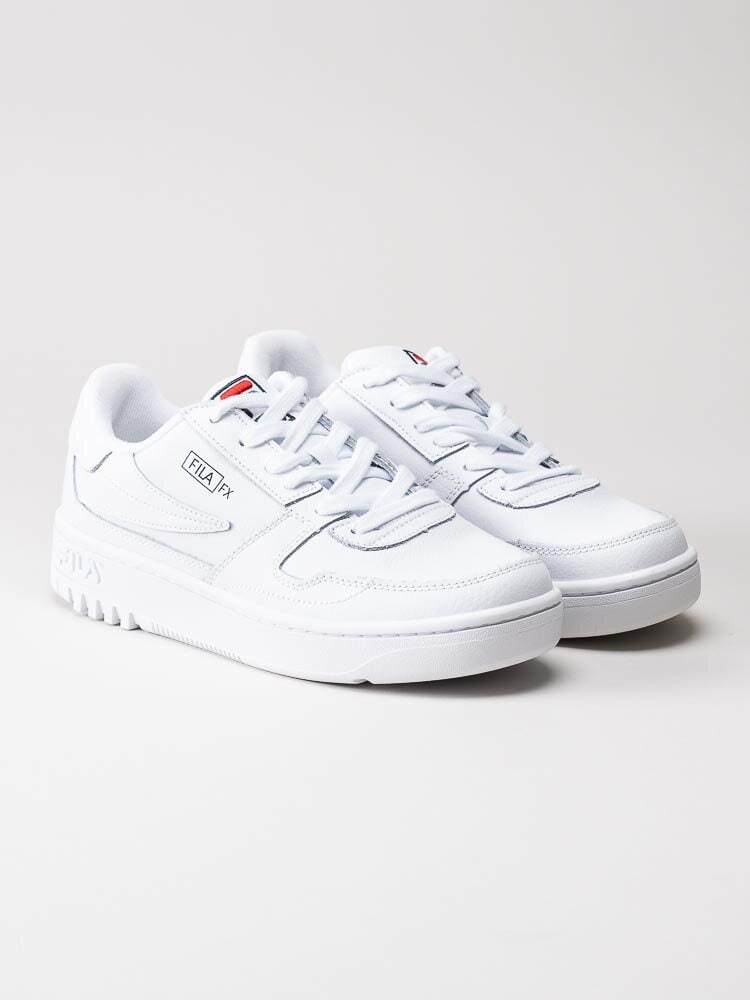 FILA - Fxventuno L - Vita sneakers i skinn