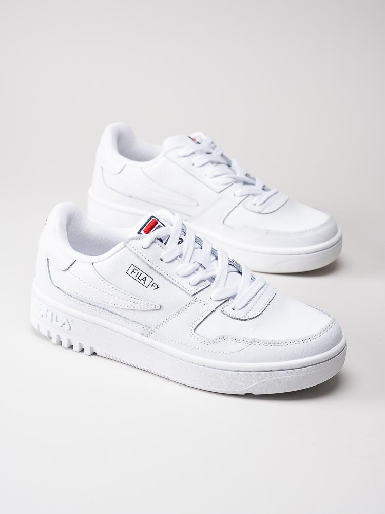 FILA - Fxventuno L - Vita sneakers i skinn