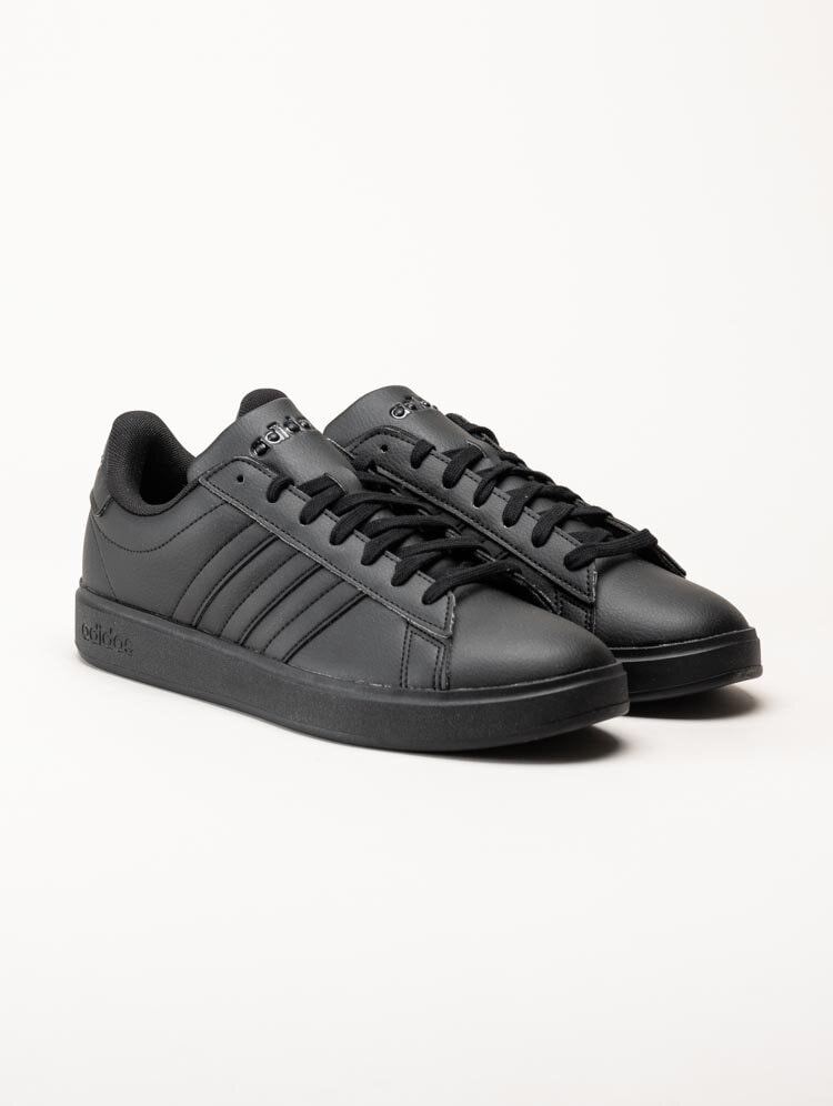 Adidas - Grand Court 2.0 - Svarta tennis sneakers