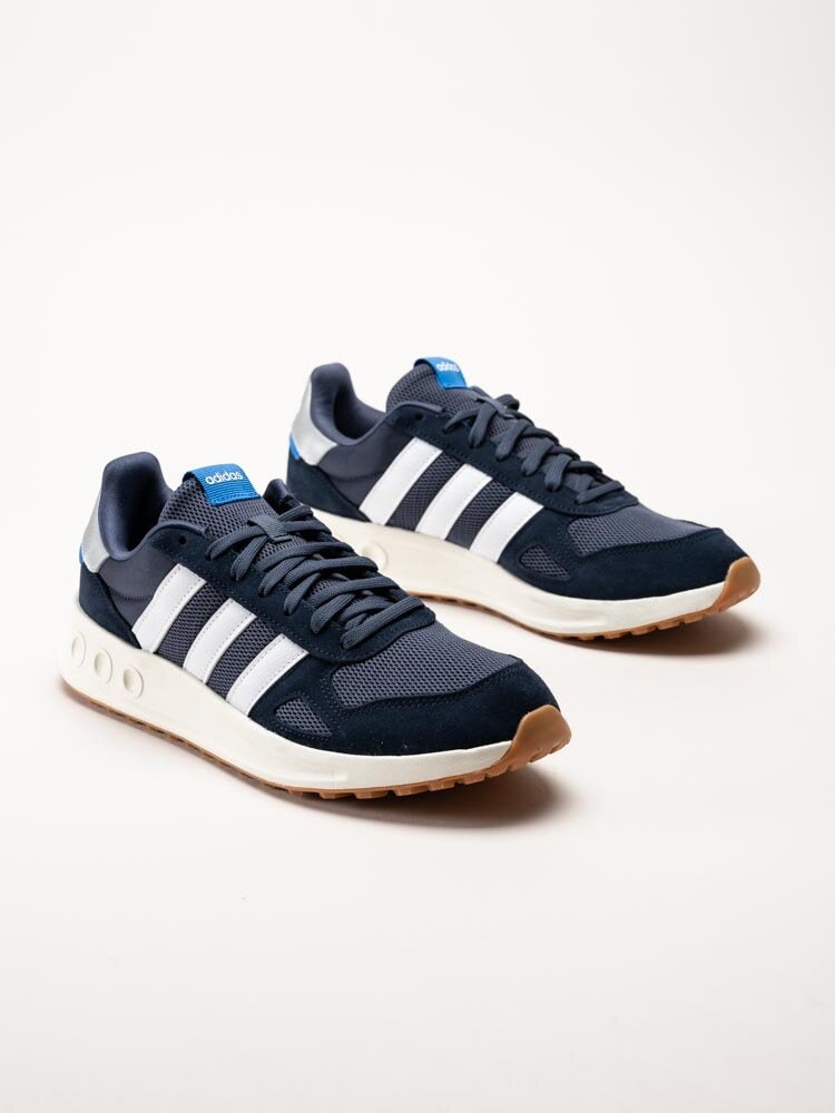 Adidas - Run 84 - Mörkblå sportiga sneakers