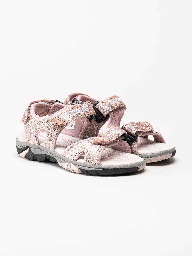 ZigZag - Yani Kids Sandals - Rosa glittrig sandal