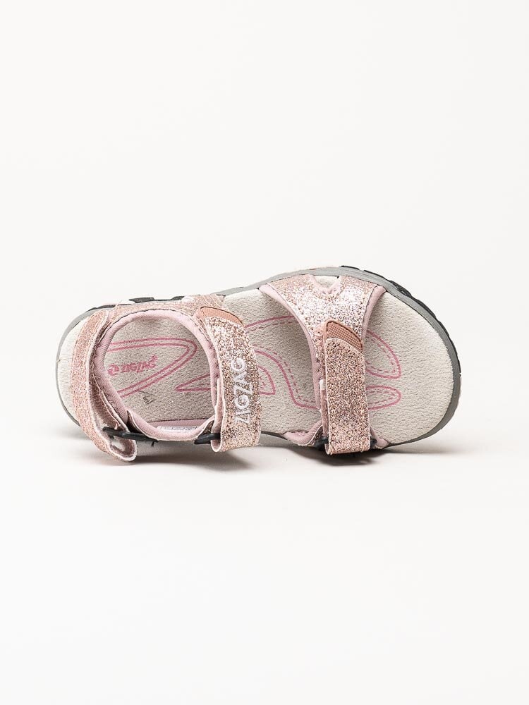 ZigZag - Yani Kids Sandals - Rosa glittrig sandal