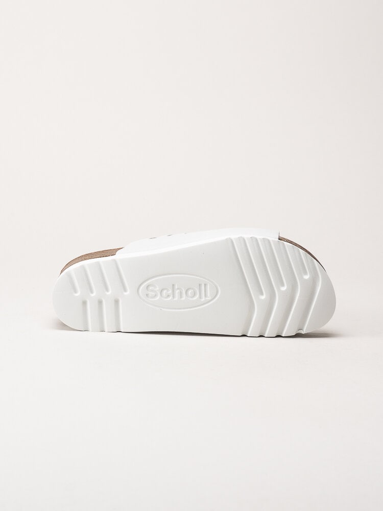 Scholl - Ystad - Off white slip in sandaler