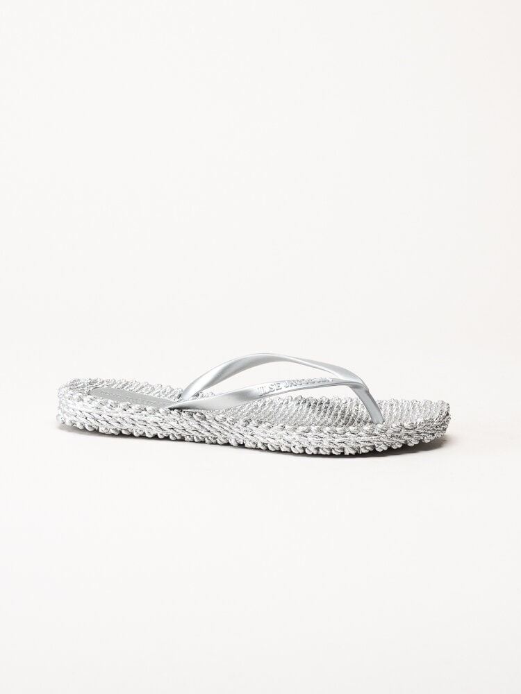 Ilse Jacobsen - Cheerful02 - Silverfärgade flip flops