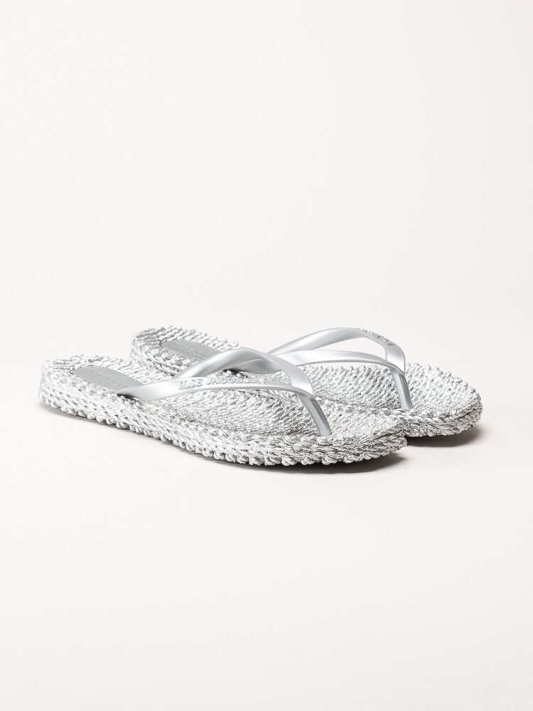 Ilse Jacobsen - Cheerful02 - Silverfärgade flip flops