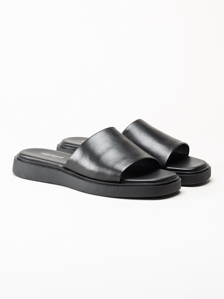 Vagabond - Connie - Svarta slip in sandaler i skinn