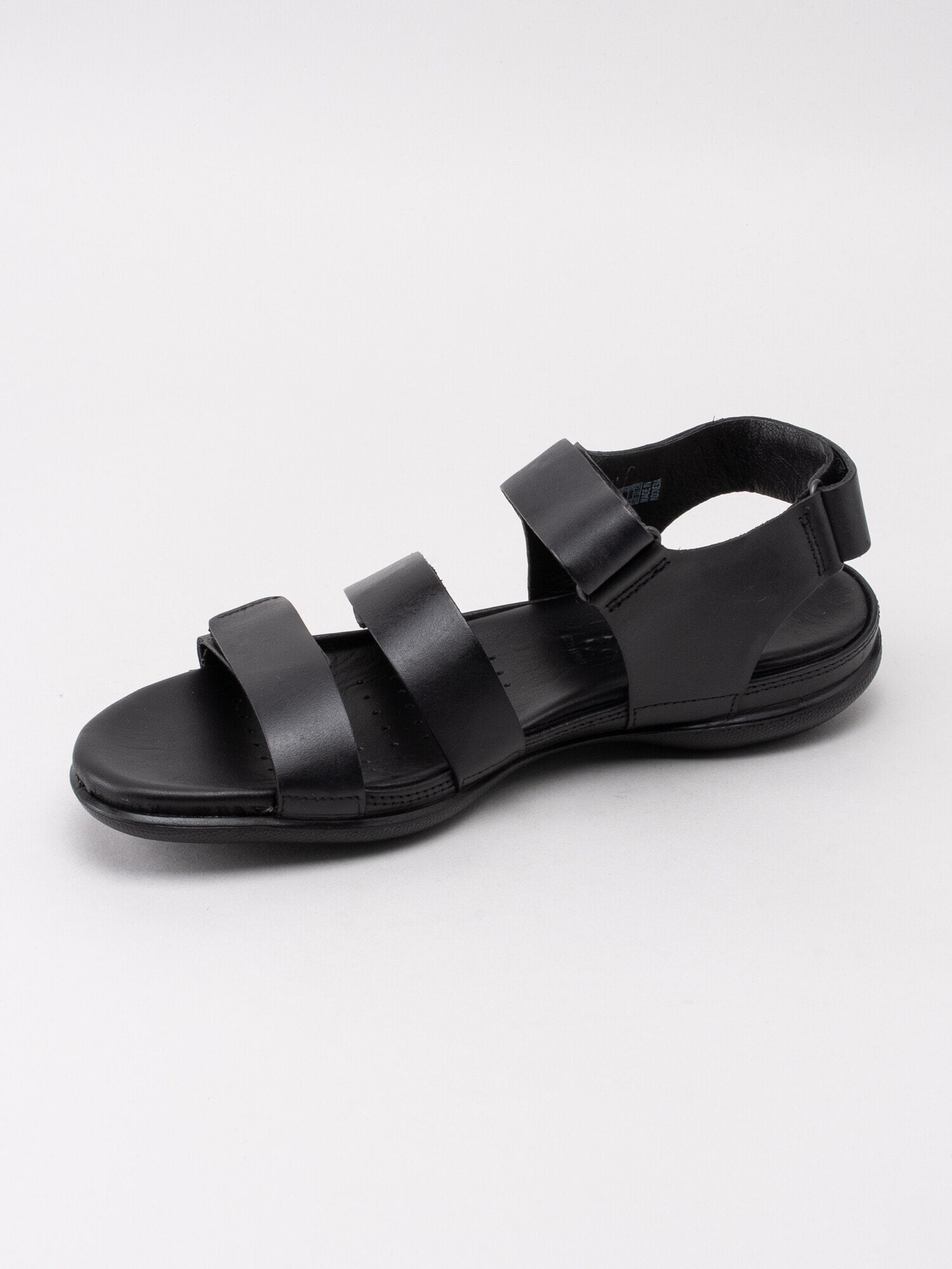 Ecco - Flash Sandal - Svarta sandaler i skinn