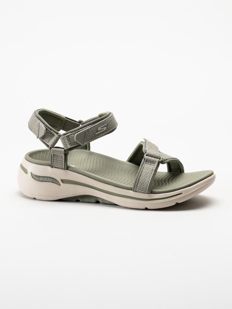 Skechers - GoWalk Arch Fit Sandal - Gröna sportiga remsandaler