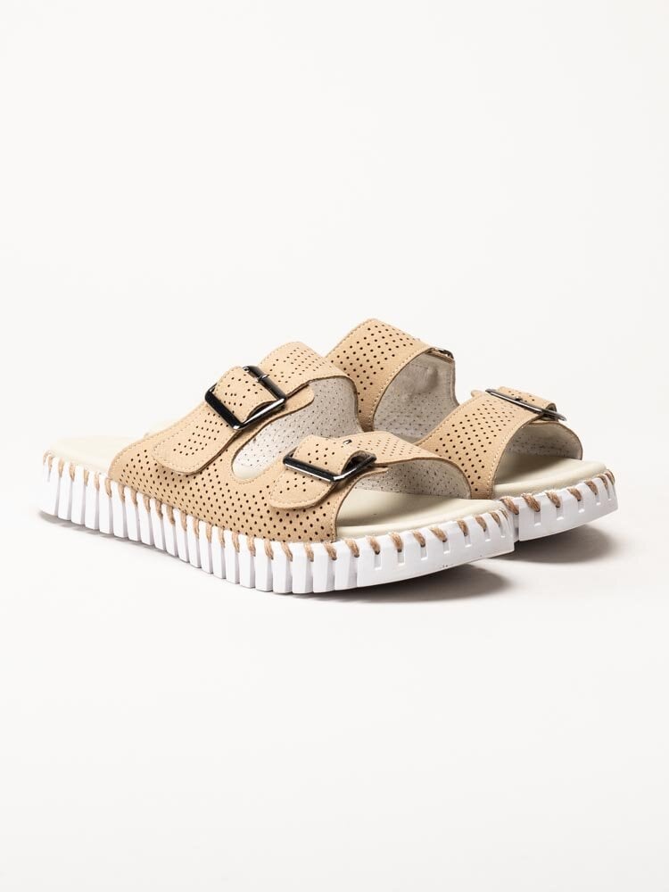 Ilse Jacobsen - Tulip1176LC - Beige slip in sandaler