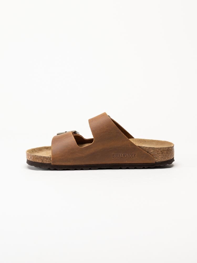 Birkenstock - Arizona Narrow - Bruna slip in sandaler med smal läst