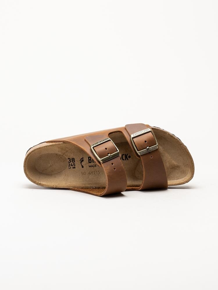 Birkenstock - Arizona Narrow - Bruna slip in sandaler med smal läst