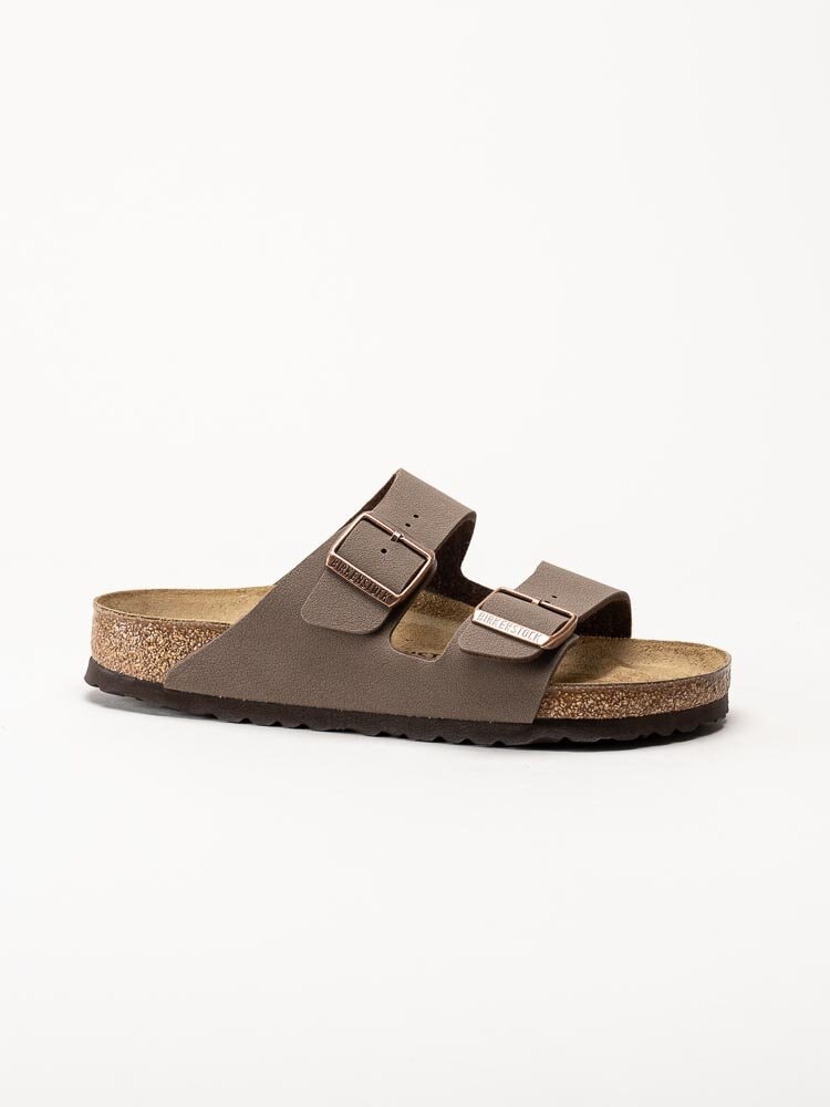 Birkenstock - Arizona Regular - Bruna slip in sandaler med normal läst