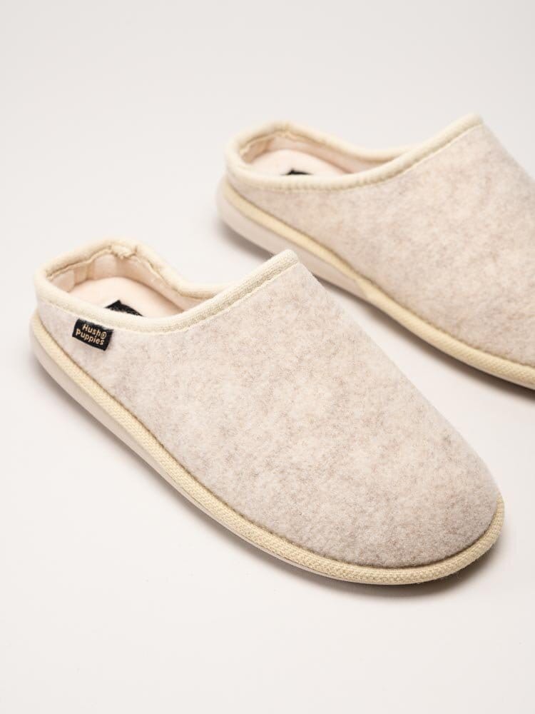 Hush Puppies - Viola - Off white slip in tofflor