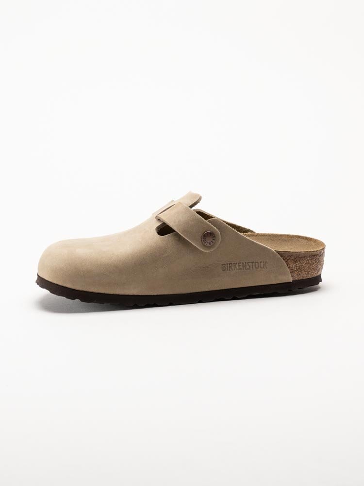 Birkenstock - Boston - Beige slip in sandaler