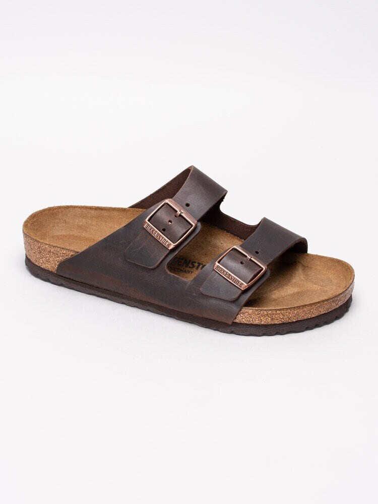 Birkenstock - Arizona oiled leather - Bruna slip in sandaler