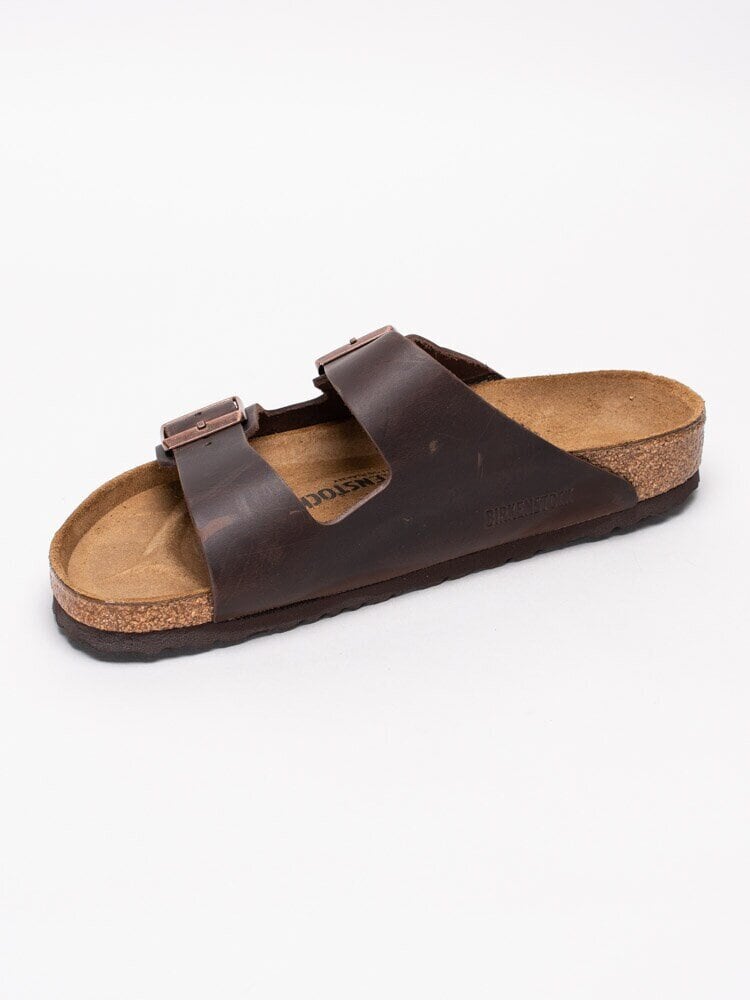 Birkenstock - Arizona oiled leather - Bruna slip in sandaler