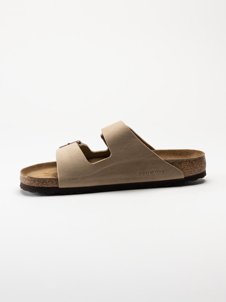 Birkenstock - Arizona oiled leather - Ljusbruna slip in sandaler