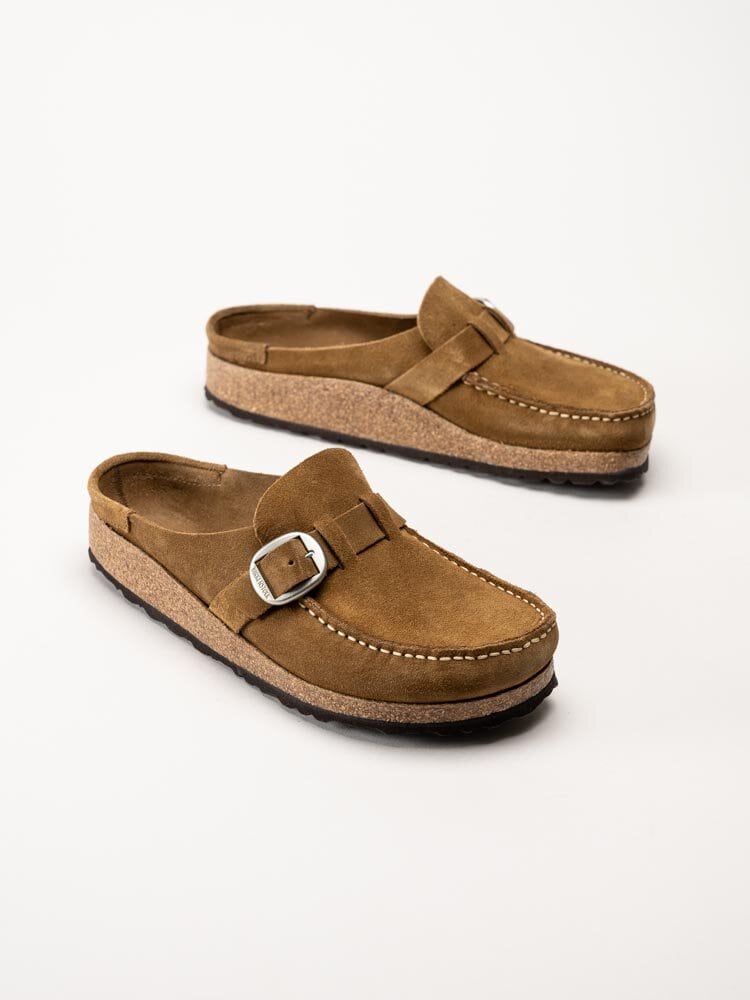 Birkenstock - Buckley - Bruna slip in tofflor i mocka