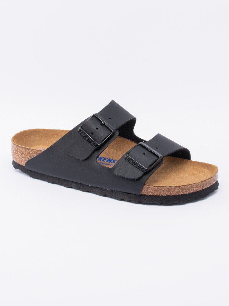 Birkenstock - Arizona SFB narrow - Svarta slip in sandaler