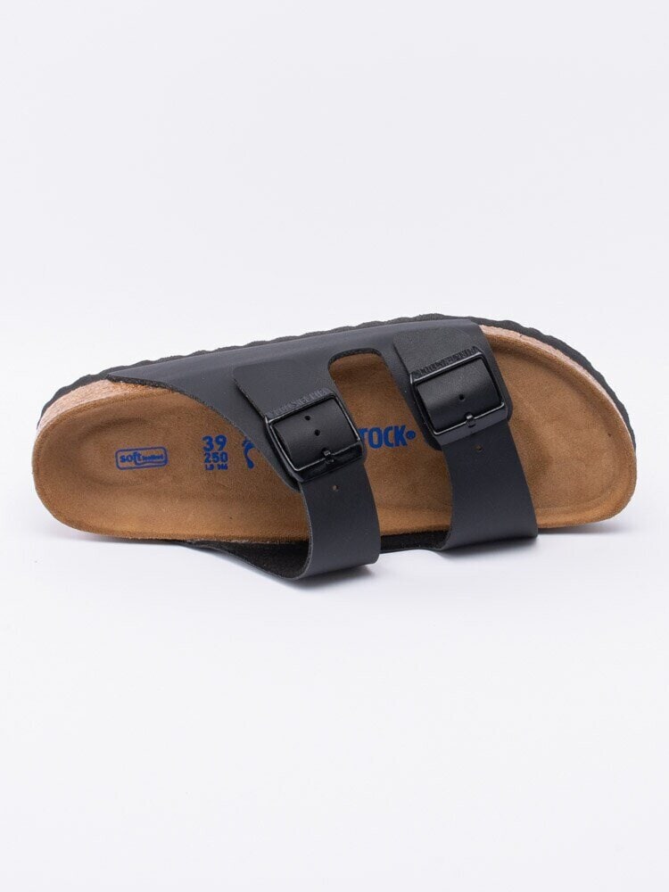 Birkenstock - Arizona SFB narrow - Svarta slip in sandaler