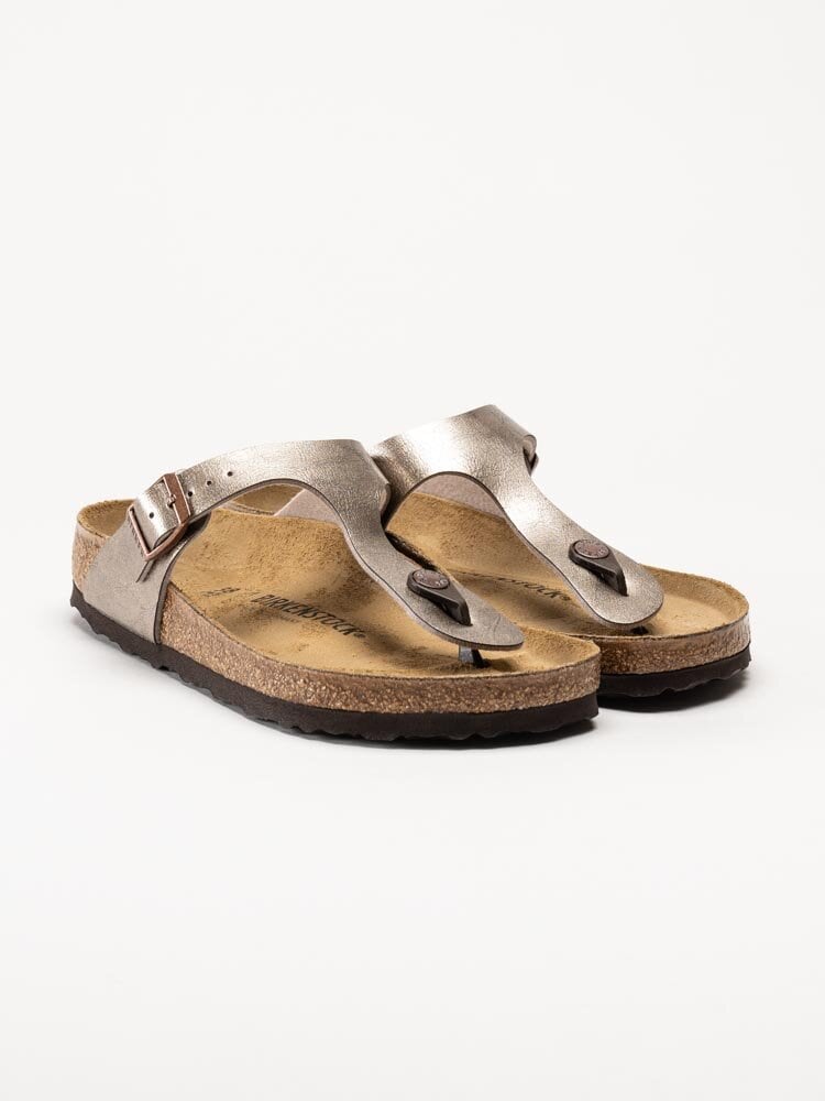 Birkenstock - Gizeh regular - Guldiga slip n sandaler